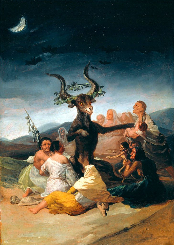 O Sabá das Bruxas - Goya